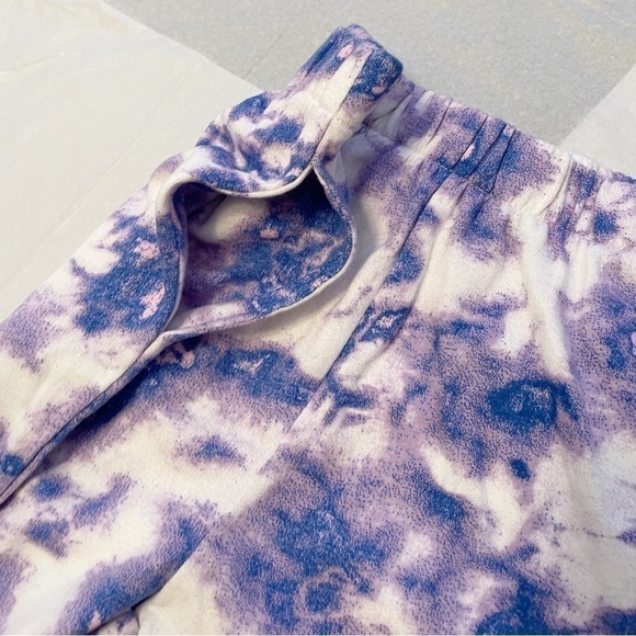 Melrose and Market Sweatpants in Purple Tie Dye M - Picture 15 of 15